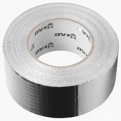 Лента 48мм х 50м самоклеящаяся K-flex DUCT 1604H silver в Екатеринбурге