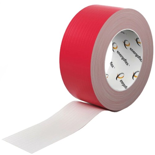 Лента армированная 48мм х 25м самоклеящаяся красная Energoflex Energopro в Екатеринбурге