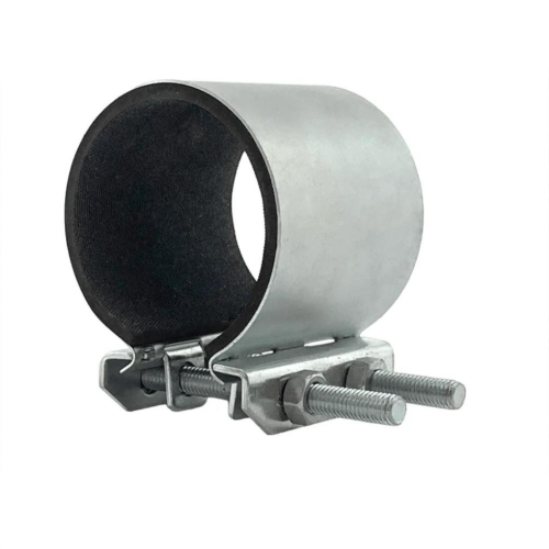 Хомут ремонтный односторонний трубный стальной оцинкованный Сансфера 29х20х70 мм