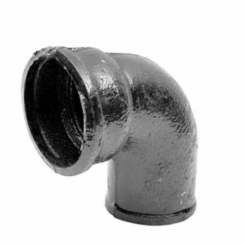 Колено чугунное канализационное Ду-50 90гр б/н ГОСТ 6942-98 в Екатеринбурге