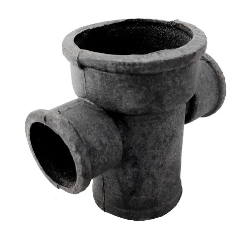 Крестовина чугунная канализационная косая Ду 100-100-100 45гр б/н одноплоскостная ГОСТ 6942-98 в Екатеринбурге