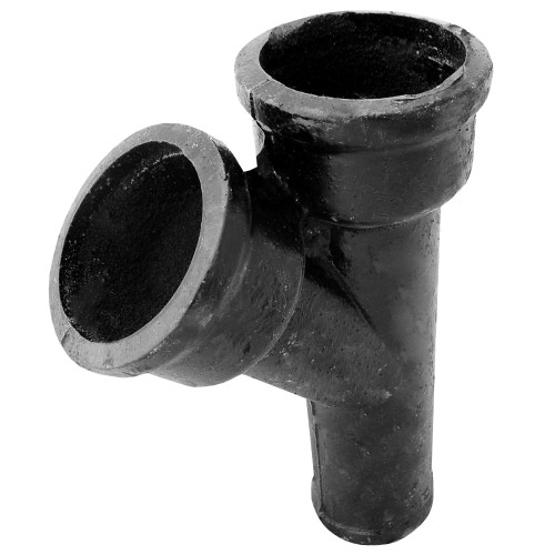 Тройник чугунный канализационный косой Ду 50-50 45гр б/н ГОСТ 6942-98 в Екатеринбурге