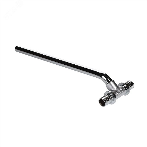 Тройник нержавеющий Дн 16-15-16 L=250мм для подключения радиатора RAUTITAN Rehau в Екатеринбурге