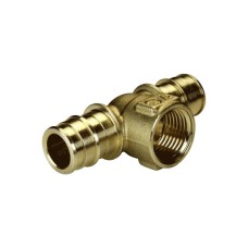 Тройник латунный Дн 16-1/2"х16 НР (НАР) GX153 для PE-X труб Giacomini