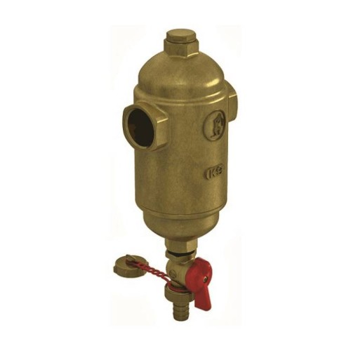 Дешламатор механический Т-образный латунный Ду-32 (1 1/4") Ру-10 ВР (ВН) Giacomini R146D в Екатеринбурге