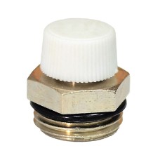 Кран Маевского ручной латунный Ду-20 (3/4") Ру-10 НР (НАР) с колпачком Ogint