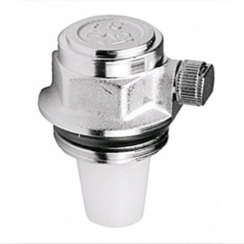 Воздухоотводчик автоматический латунный Ду-25 (1") Ру-14 НР (НАР) угловой левый Giacomini R200 в Екатеринбурге