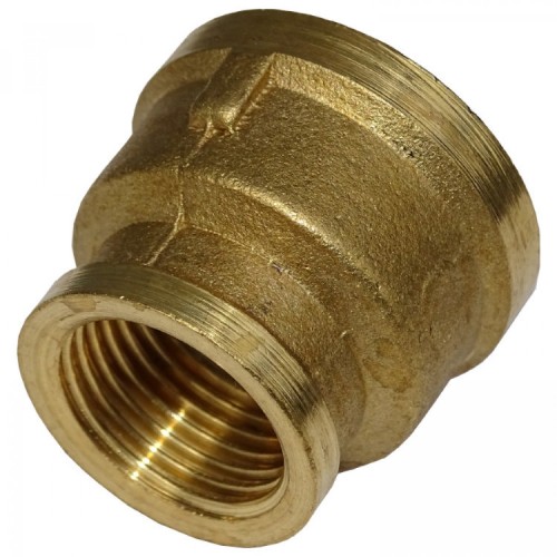 Муфта латунная переходная ВР (ВН) Aquasfera 10 мм 1/2"