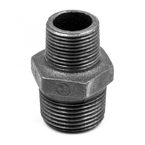 Ниппель чугунный переходной НР 15 мм 1" ГОСТ 8958-75 в Екатеринбурге