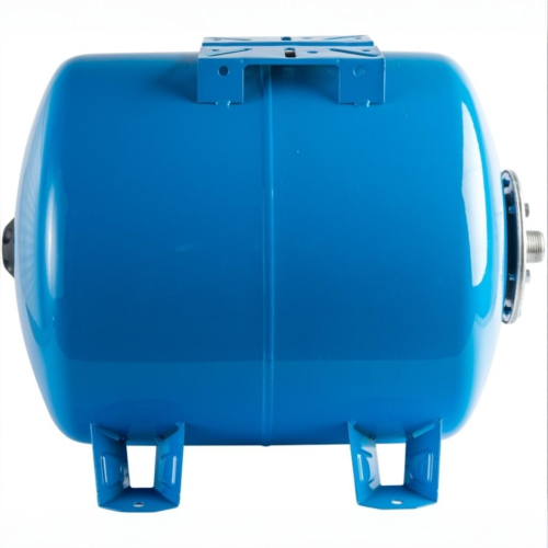 Гидроаккумулятор горизонтальный стальной с наружной резьбой EPDM Unipump 6 бар 50 л в Екатеринбурге