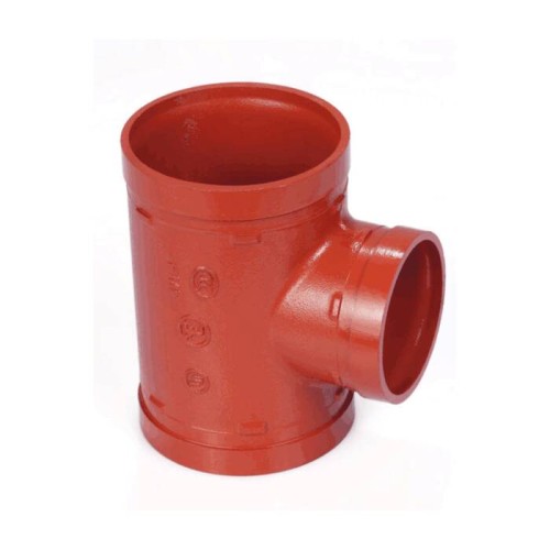 Тройник переходной под резьбу грувлок Ду 80-50 (Дн 89х2") Ру-25 XGQT08S в Екатеринбурге