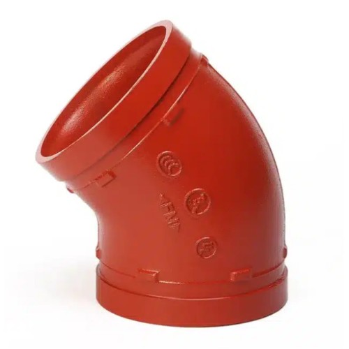 Отвод (колено) 90 градусов под муфту грувлок Ду-50 (Дн 60) Ру-25 XGQT03 в Екатеринбурге