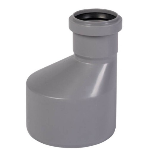 Переход канализационный PP-H на чугун серый Дн 110-124 б/нап с манжетой VALFEX в Екатеринбурге