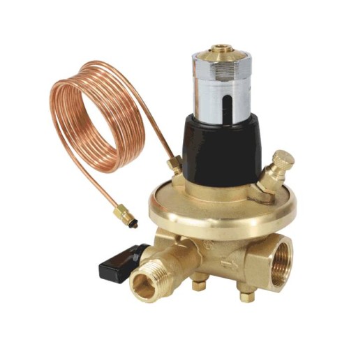 Клапан балансировочный латунный автоматический с внутренней резьбой 1,6 МПа Aquasfera EURO Aquasfera 20 мм в Екатеринбурге