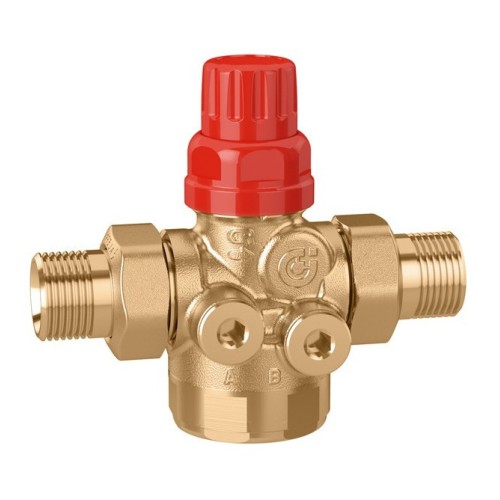 Клапан балансировочный латунный комбинированный с внутренней резьбой 1,6 МПа R206A-1 Giacomini 15 мм в Екатеринбурге