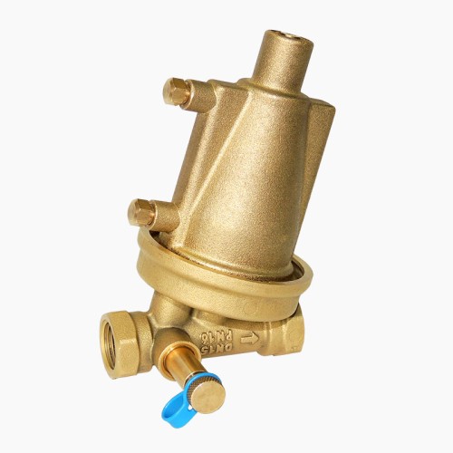 Клапан балансировочный латунный автоматический с внутренней резьбой 1,6 МПа STAD.BY-1 Цветлит 15 мм в Екатеринбурге