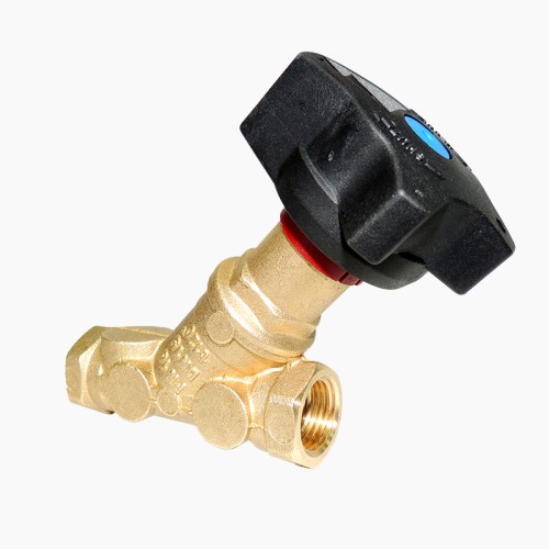 Клапан балансировочный латунный ручной с внутренней резьбой 1,6 МПа STAD.BY-3 Цветлит 32 мм в Екатеринбурге