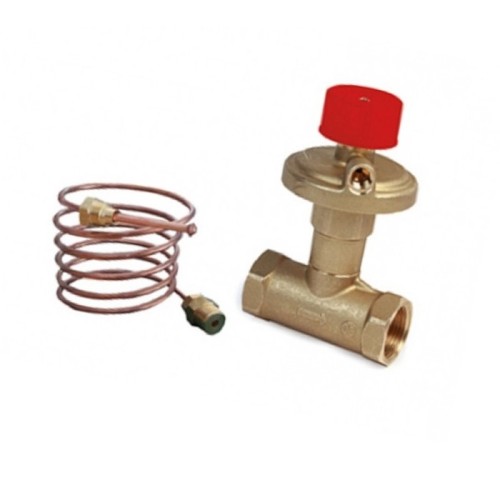 Клапан балансировочный латунный автоматический с внутренней резьбой 2,5 МПа R206C-1 Giacomini 25 мм в Екатеринбурге