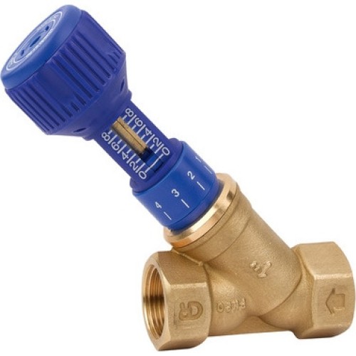 Клапан балансировочный латунный ручной с внутренней резьбой 2,0 МПа CIM 787OT Cimberio 25 мм в Екатеринбурге