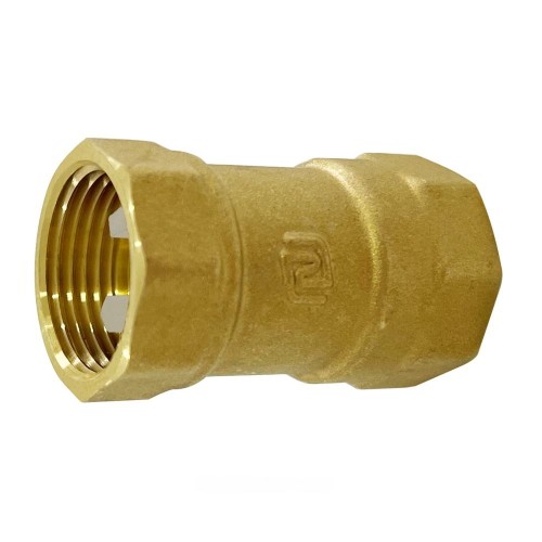 Клапан обратный латунный осевой пружинный с внутренней резьбой EPDM 1,6 МПа Эко 25 мм 1" в Екатеринбурге