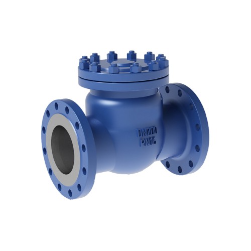 Клапан обратный стальной поворотный фланцевый 2,5 МПа 19лс76нж ЧАЗ 50х230 мм ГОСТ 33423-2015 в Екатеринбурге