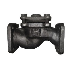 Клапан обратный чугунный подъемный фланцевый 1,6 МПа 287A Zetkama 80 мм