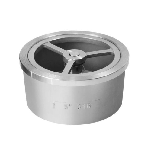 Клапан обратный нержавеющий осевой пружинный межфланцевый 4,0 МПа NVD-812R Ридан 20 мм в Екатеринбурге