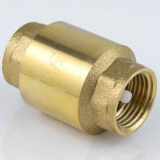 Клапан обратный латунный Y-тип с внутренней резьбой 1,0 МПа Aquasfera 3001 Aquasfera 15х50 мм