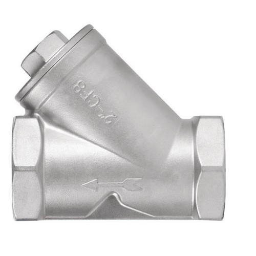 Клапан обратный нержавеющий пружинный с внутренней резьбой для наружной канализации 4,0 МПа NK-YC NK 20х79 мм в Екатеринбурге