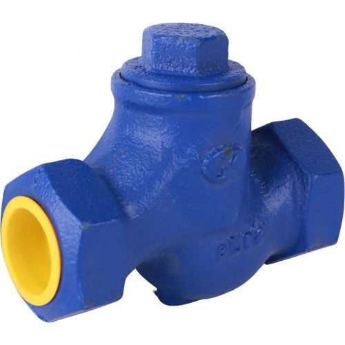 Клапан обратный чугунный Y-тип с внутренней резьбой 1,6 МПа V277 Zetkama 25х120 мм в Екатеринбурге