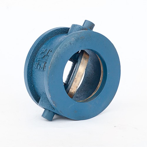 Клапан обратный чугунный поворотный фланцевый 1,6 МПа 19ч01бр КАЗ 80 мм в Екатеринбурге