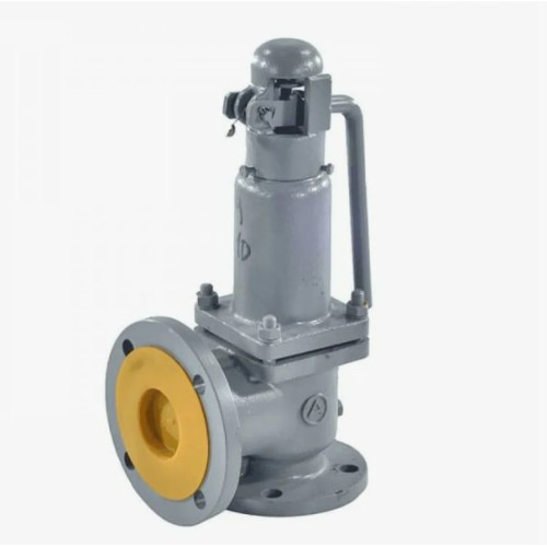 Клапан предохранительный стальной пружинный угловой фланцевый 1,6 МПа 17с28нж Арма-Пром 65 мм в Екатеринбурге