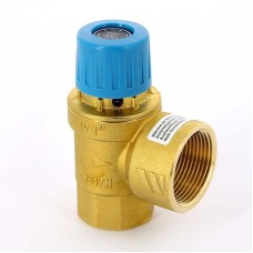 Клапан предохранительный латунный пружинный с внутренней резьбой Prescor B Flamco 25 мм 3/4"
