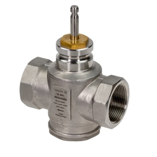 Клапан регулирующий нержавеющий трехходовой с внутренней резьбой 2,5 МПа VRB-3R Ридан 50 мм 2" в Екатеринбурге