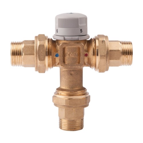 Клапан смесительный латунный термостатический седельный с наружной резьбой 1,0 МПа Icma 15х124 мм в Екатеринбурге