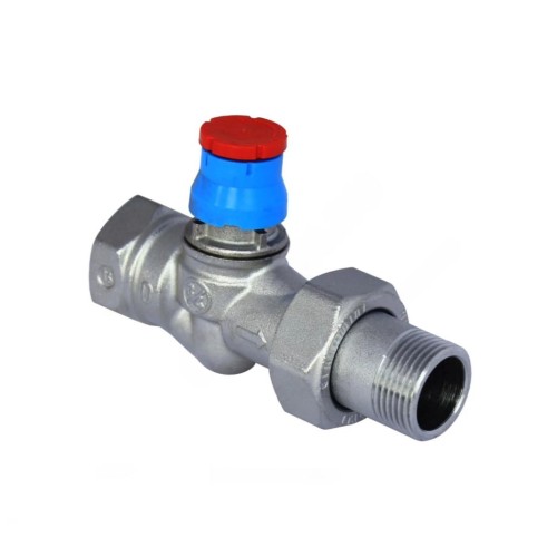 Клапан термостатический прямой Ду-15 Ру-16 ВР (ВН) с преднастройкой R402PTG Giacomini в Екатеринбурге