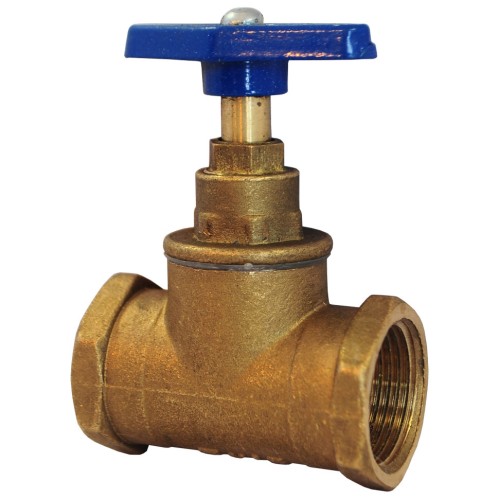 Клапан запорный латунный с внутренней резьбой 1,6 МПа 15б3р Цветлит 32х83 мм ТУ 206-3973235-01-93 в Екатеринбурге