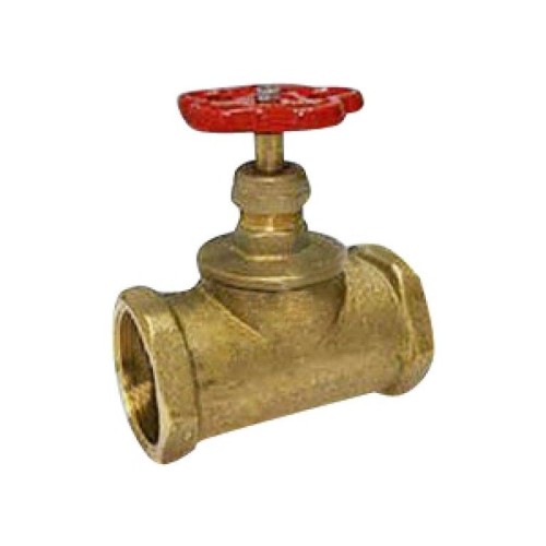 Клапан запорный латунный с внутренней резьбой 1,6 МПа 15б1п БАЗ 40х110 мм в Екатеринбурге