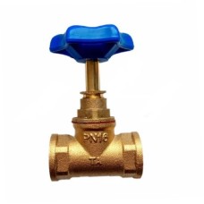 Клапан запорный латунный с внутренней резьбой 1,6 МПа 15б3р БАЗ 15х55 мм