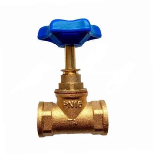 Клапан запорный латунный с внутренней резьбой 1,6 МПа 15б3р БАЗ 20х65 мм в Екатеринбурге