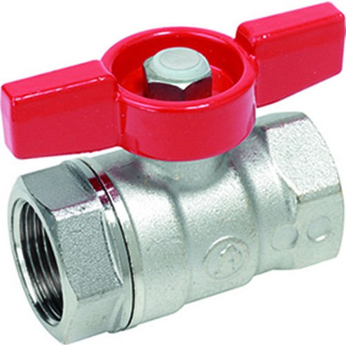 Кран запорный латунный стандартнопроходной с ручкой-бабочкой ВР (ВН) Ру 30 Vienna 118 Itap 20 мм 3/4" в Екатеринбурге