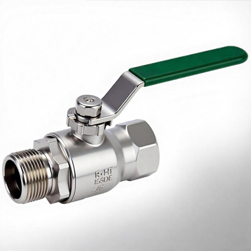 Кран запорный латунный стандартнопроходной с ручкой-рычагом ВР-НР Ру 42 R254WL Giacomini 10 мм 3/8" в Екатеринбурге