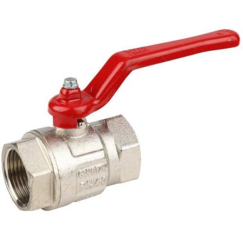 Кран запорный латунный полнопроходной с ручкой-рычагом ВР (ВН) Ру 25 BV.311 MVI 20 мм 3/4" в Екатеринбурге