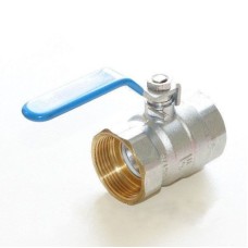 Кран запорный латунный полнопроходной с ручкой-рычагом ВР (ВН) Ру 25 Genebre 3029 Genebre 8 мм 1/4"