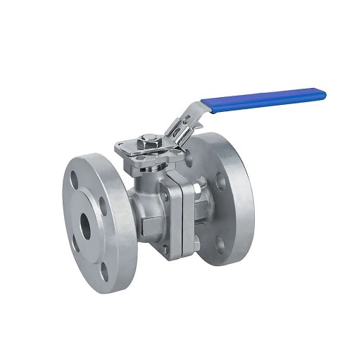 Кран запорный нержавеющий фланцевый полнопроходной ручка-рычаг Ру 16 Benarmo 125х325 мм в Екатеринбурге