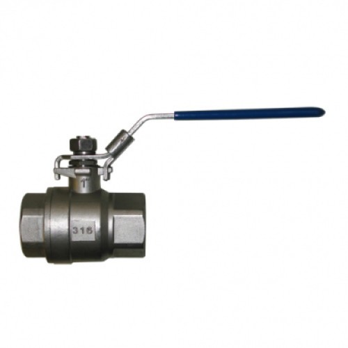 Кран запорный нержавеющий ВР (ВН) полнопроходной ручка-рычаг Ру 63 Benarmo 8х50 мм 1/4" в Екатеринбурге