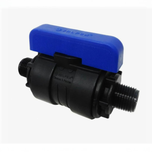 Компрессионный кран ПНД Дн 25-1/2" Ру-16 НР (НАР) VALFEX в Екатеринбурге