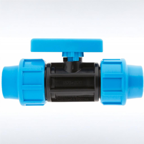 Компрессионный кран ПНД Дн 25-25 Ру-16 Джилекс в Екатеринбурге