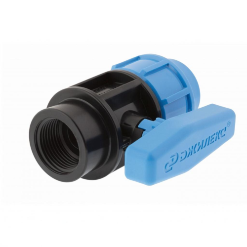 Компрессионный кран ПНД Дн 25-3/4" Ру-16 ВР (ВН) Джилекс в Екатеринбурге