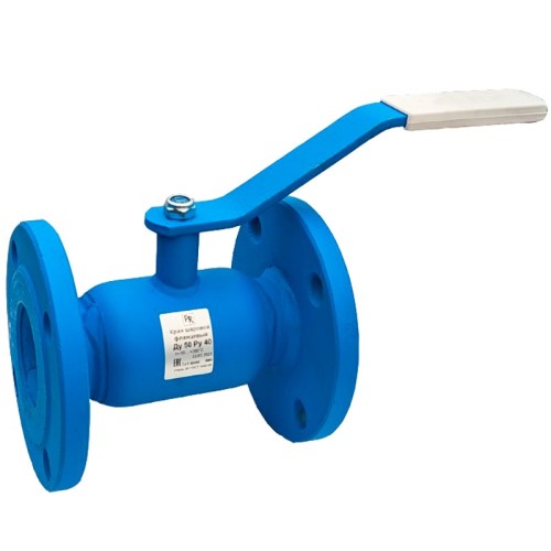 Кран запорный стальной фланцевый стандартнопроходной Ст20 КШ.Р.Ф.З. PR 25х140 мм